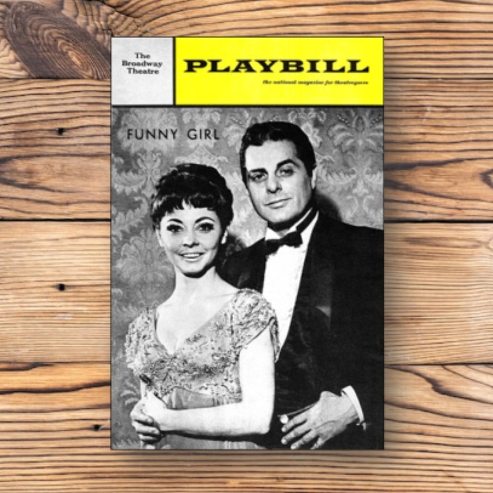 Funny Girl Playbill Broadway Musical Refrigerator Fridge Locker Tool Box Magnet